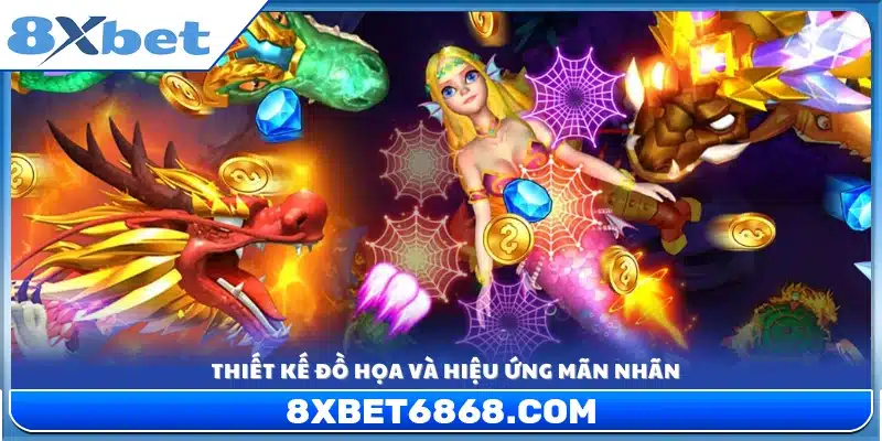 Giao diện hình ảnh sống động và hiệu ứng bắt mắt 