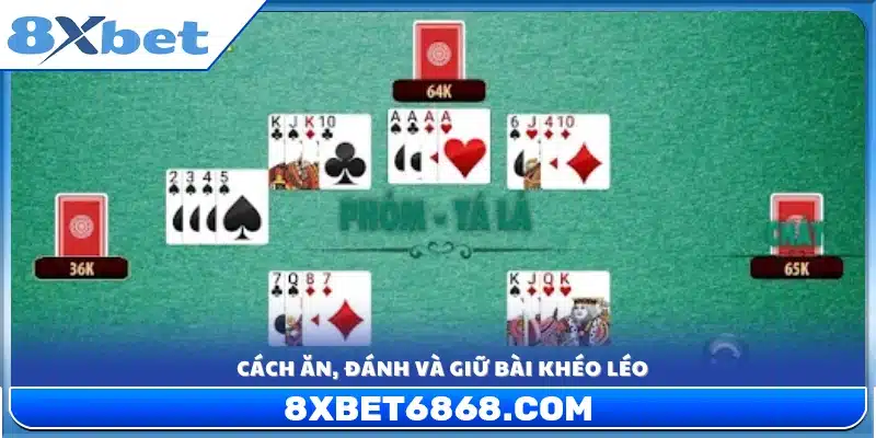 Kỹ năng xử lý bài khéo léo trong từng ván chơi 