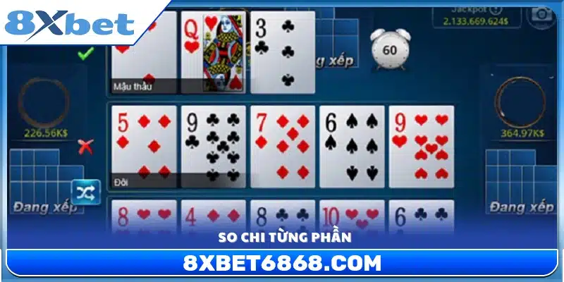 Cách so chi trong từng vòng chơi